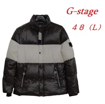 48 ( L ) 바이컬러 다운 자켓 G-stage 볼륨 다운