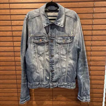 Abercrombie & Fitch 데님 자켓 라이트 블루