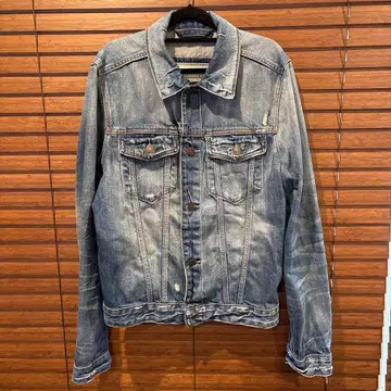 Abercrombie & Fitch 데님 자켓 라이트 블루