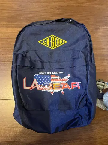 LA GEAR 네이비 백팩