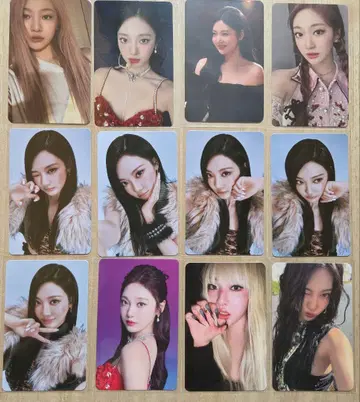 2 NINGNING 닝닝 트레카 세트 12장 aespa 에스파