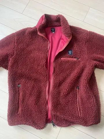 SOUTH2 WEST8 플리스 자켓 S 빨간색