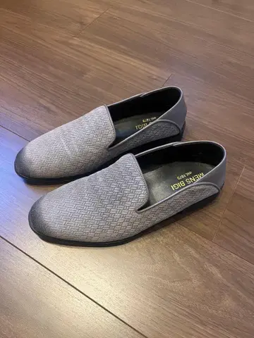 MEN'S BIGI 그레이 슬립온