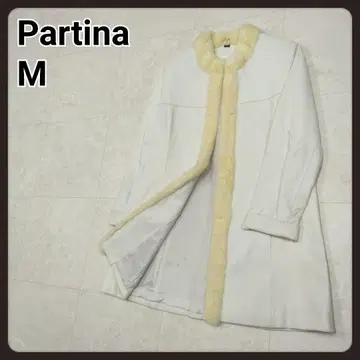 파르티나 가죽 코트 M Partina