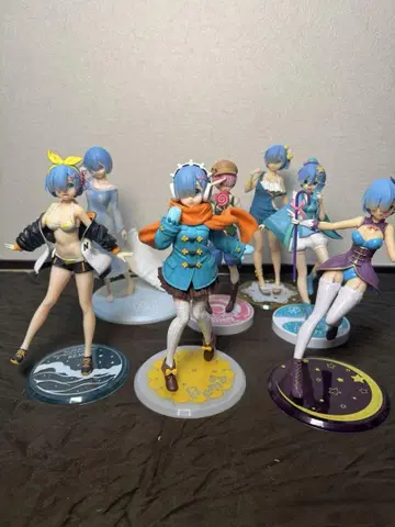 렘 피규어 7체 세트