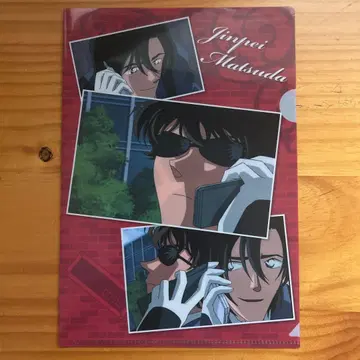 명탐정 코난 A5 클리어 파일 fan's selection 마츠다 진페이