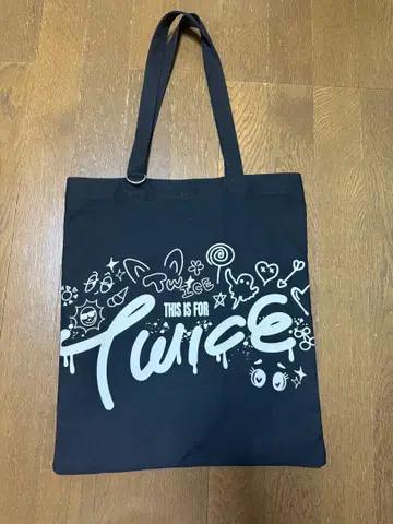 TWICE 토트백 블랙