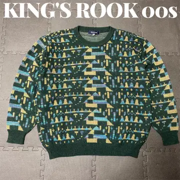 새상품급 KINGS ROOK 니트 스웨터 00s 레나운