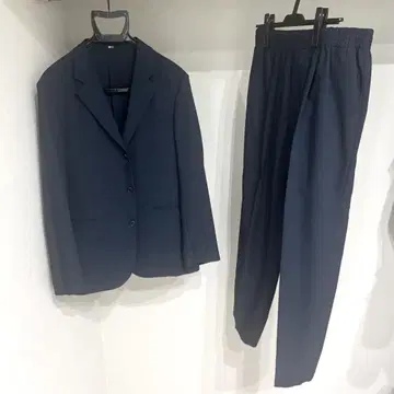 유니클로 C 감동 자켓 감동 턱 팬츠 셋업