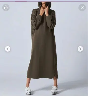 더블 스탠다드 클로징 원피스 후드티