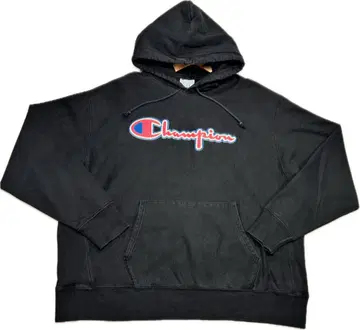 챔피온 리버스 위브 후드티 블랙 2XL