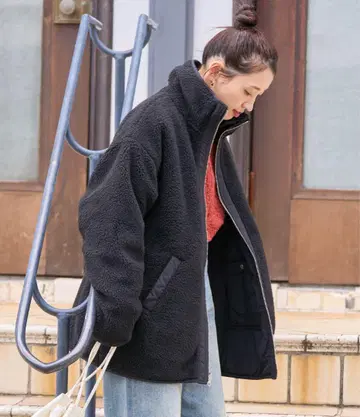 새상품급 프릭스스토어 리버서블 자켓 보아