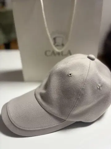 CA4LA 베이지 야구 모자