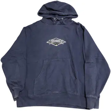 후드 맨투맨 thrasher. 네이비