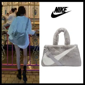 SALE! Nike 숄더백 그레이 퍼