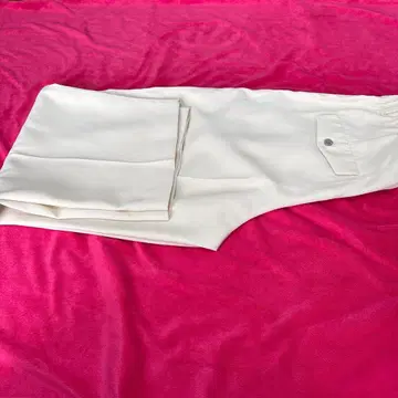 HIGH TWISTED GABA WIDE TUCK SLACKS