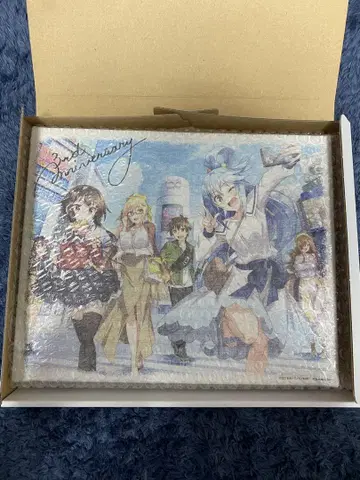 이 멋진 세계에 축복을! 캔버스 보드 이 팬