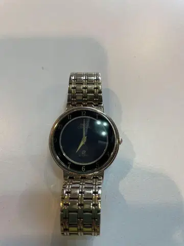 CASIO 아날로그 시계 실버