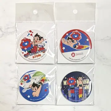 미야쿠미야쿠 철완 아톰 캔뱃지 4개 세트