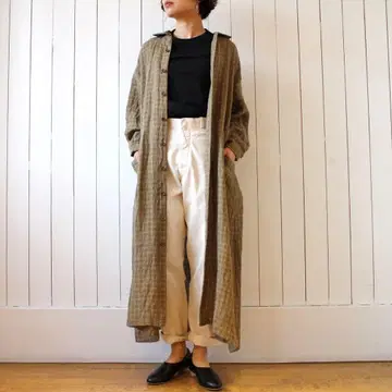 YAECA 워크 셔츠 드레스
