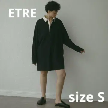 ETRE TOKYO 에트레토쿄 라거 셔츠 숏 올인원 S