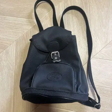 LACOSTE 블랙 미니 백팩