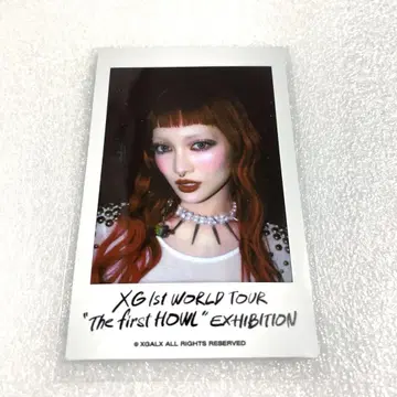 XG JURIN 폴라로이드 The first HOWL EXHIBITION