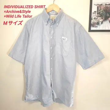 INDIVIDUALIZED SHIRT 반팔 셔츠 M 사이즈