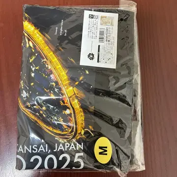 expo2025 대지붕 링 티셔츠 M 블랙