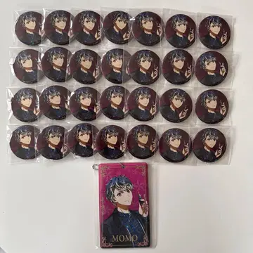 아이나나 모모 홀리콜렉션 캔뱃지 패스케이스