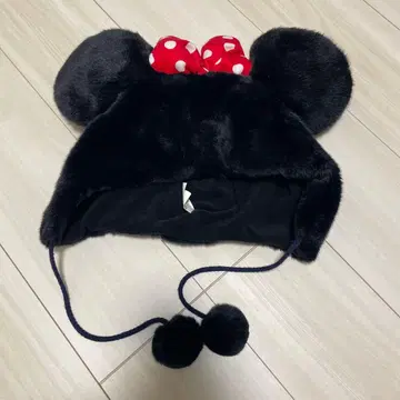 도쿄 디즈니 리조트 미키풍 퍼 모자