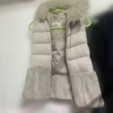VICKY 다운 베스트 퍼 너구리