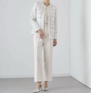 컴팩트 스트레치 테이퍼드 팬츠 ANAYI 아나이