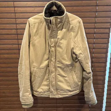Abercrombie&Fitch 베이지 속기모 아우터