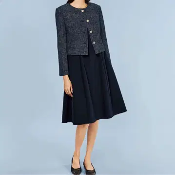 FOXEY 44852 JANETTE JACKET 네이비 42 사이즈