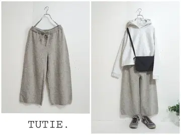 츠치에 TUTIE. 울 이지 팬츠