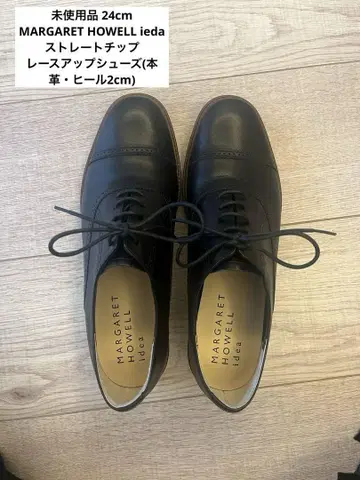 미사용 새상품 MARGARET HOWELLidea 레이스업 슈즈 24cm