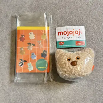 mojojojo 페이스 마스코트 곰 미니 메모장 세트