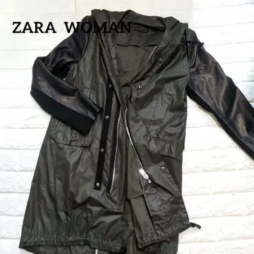 ZARA WOMAN 후드 부착 자켓 M 자라 우먼