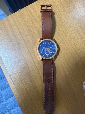 ARMANI EXCHANGE 손목시계 핑크 골드 패션 브랜드