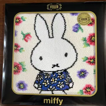 FEILER miffy 플라워 무늬 손수건