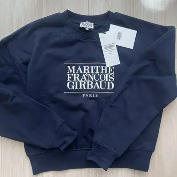새상품 MARITHE FRANCOIS GIRBAUD 맨투맨 S 네이비