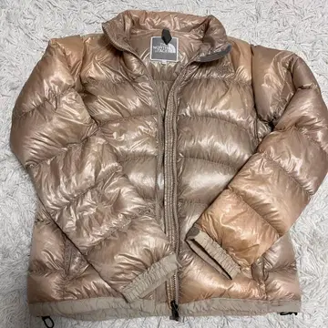 THE NORTH FACE 베이지 다운 자켓 여성용 L