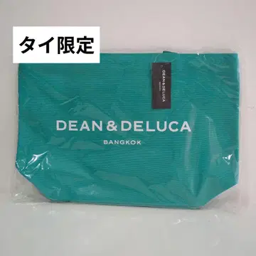 태국 한정판 DEAN&DELUCA XL 터콰이즈 토트백 백 A4
