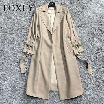 미사용급 완판 17만 폭시 Grace 스프링 코트 베이지 40