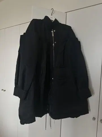 sacai 오버 사이즈 블랙 아우터 1