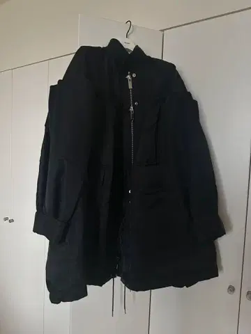 sacai 오버 사이즈 블랙 아우터 1