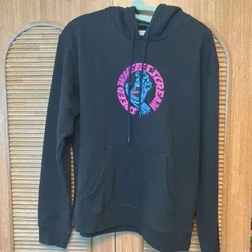 산타크루즈 후드 부착 후드티 남성용 L 블랙