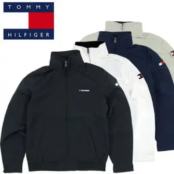 TOMMY HILFIGER 블랙 자켓 타미힐피거 나일론 자켓