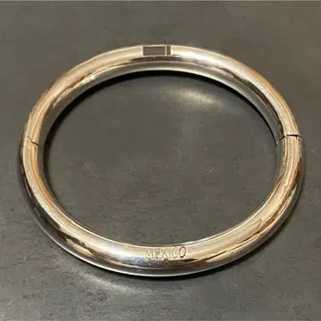 MEXICO MADE SILVER925 CYLINDER BANGLE